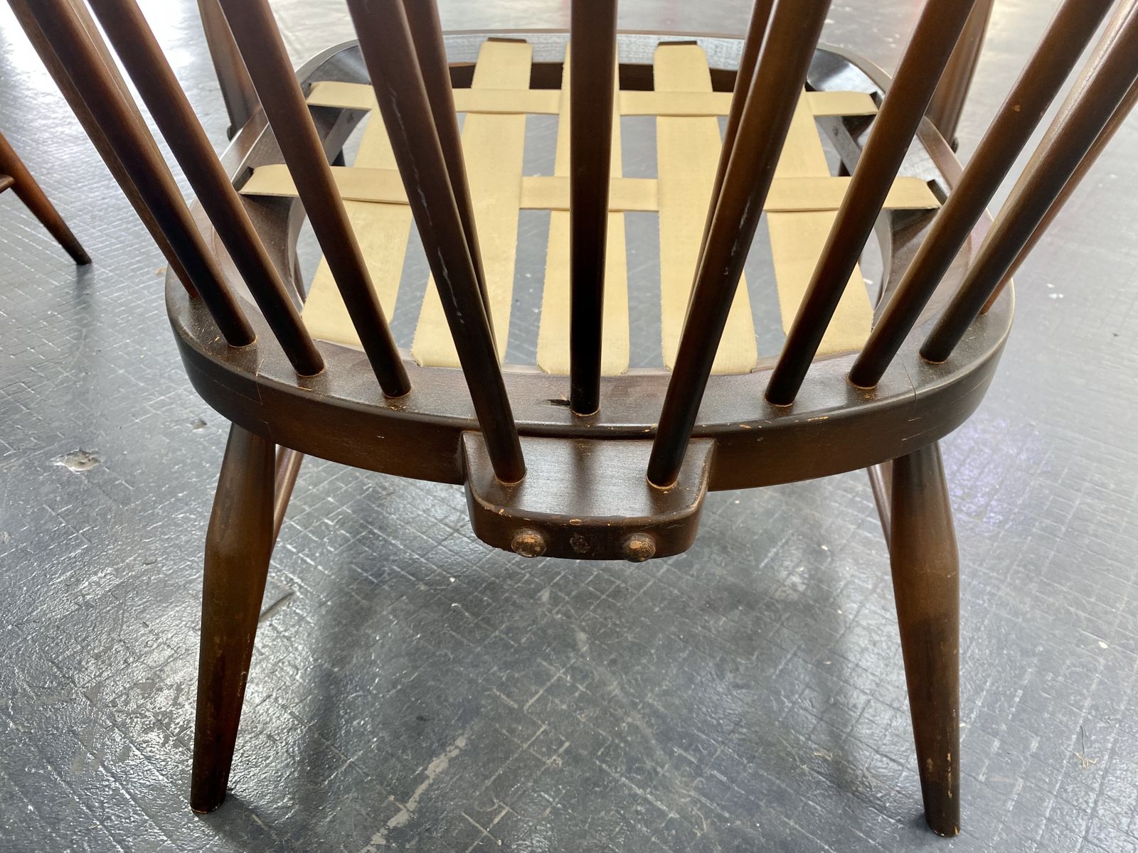 Ercol Tall Back Easy Chairs. photo Furniture