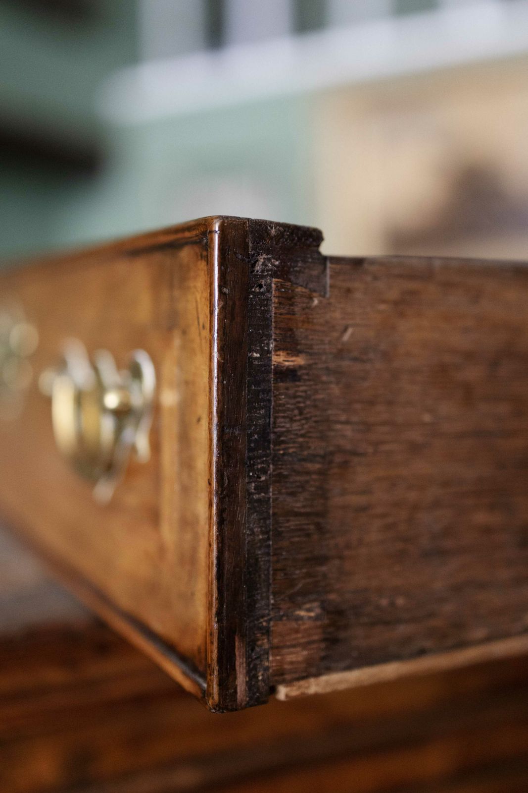 Furniture Early 18th Century Walnut Chest On Stand With Cabriole Legs photo