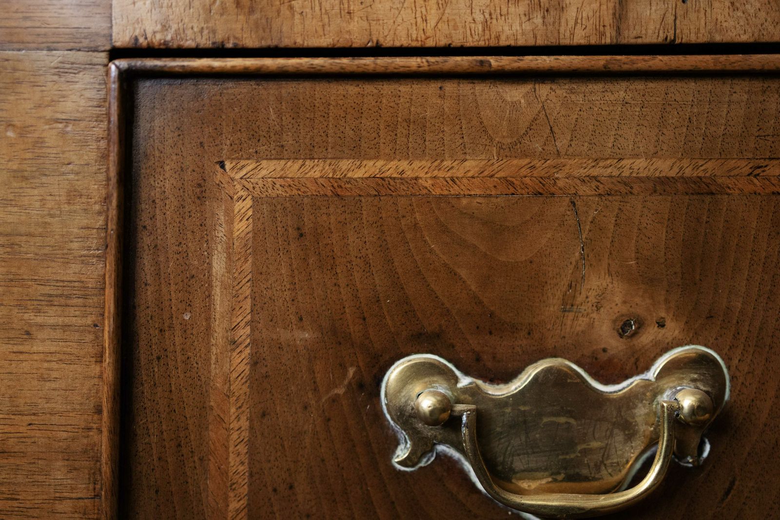 3450.0 Early 18th Century Walnut Chest On Stand With Cabriole Legs photo
