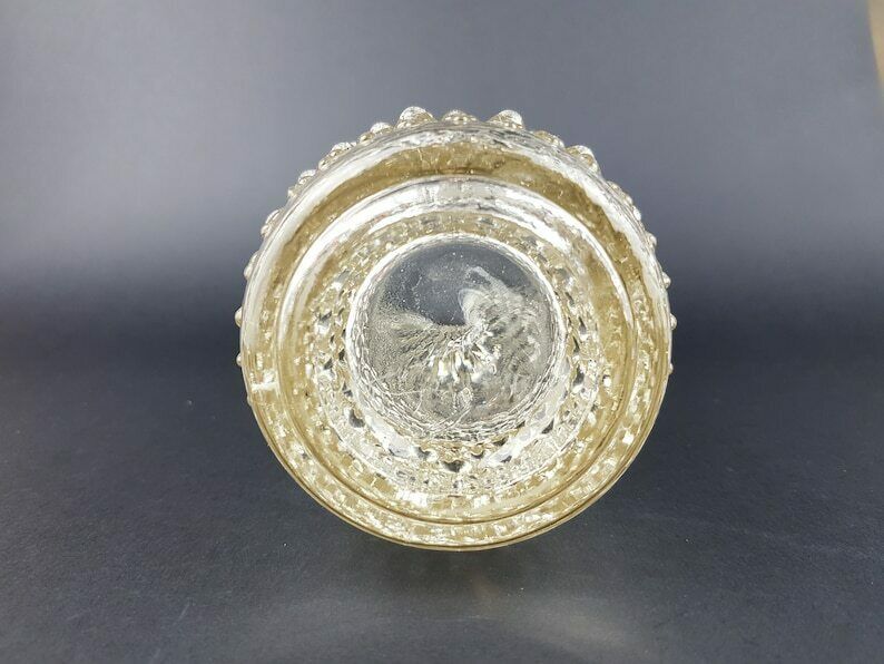 Vintage 1974s Hermanova Clear Glass Vase From Czech Republic By Frantisek Peceny photo vinterior