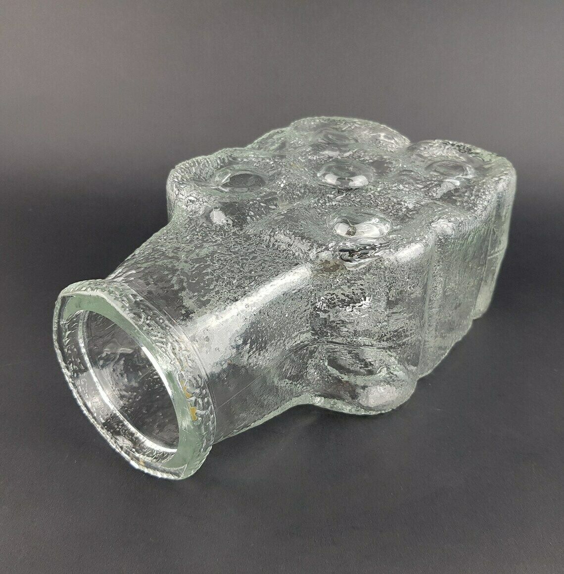 Vintage Bubbles On The Rock Pop Vase By Noelle + Von Campe Design By Walther Glas Germany photo vinterior