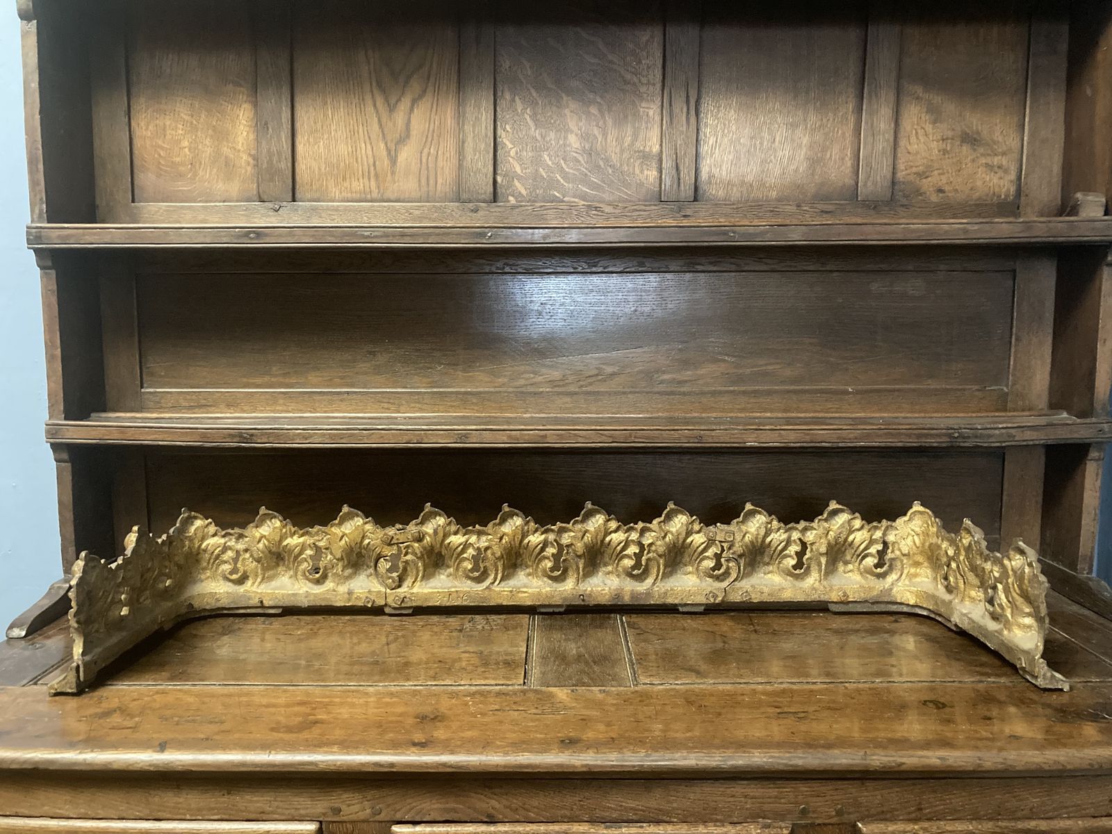 Home Fixtures Beautiful French Gilt Bronze Fire Fender 19th Century photo