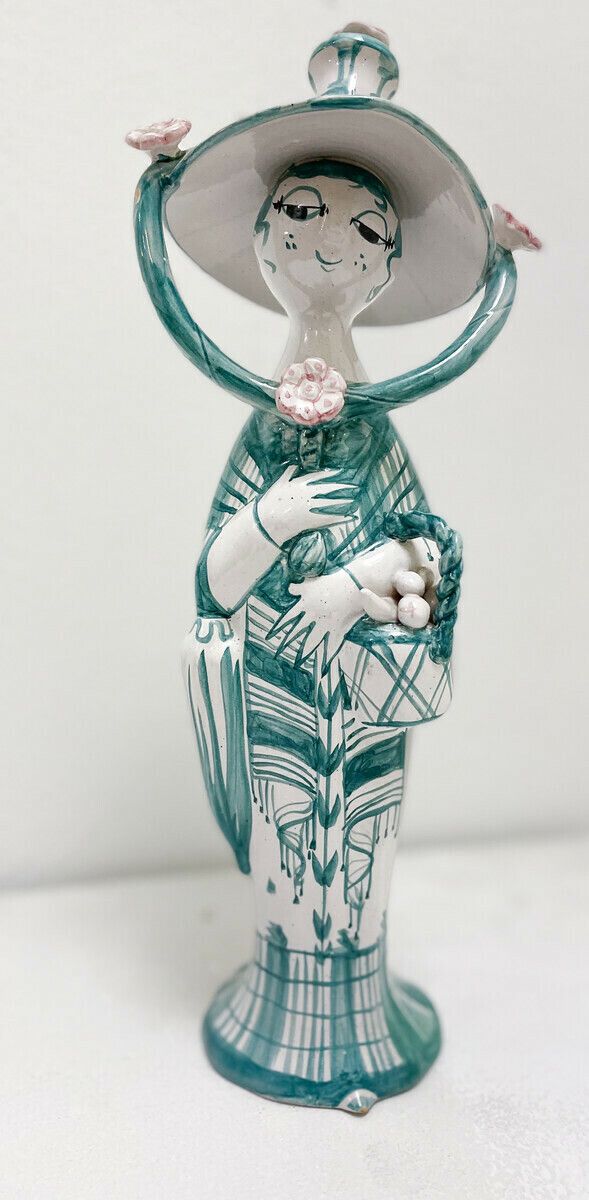 Mid Century Modern "4 Seasons" Ceramic Sculptures By Bjørn Wiinblad photo vintage