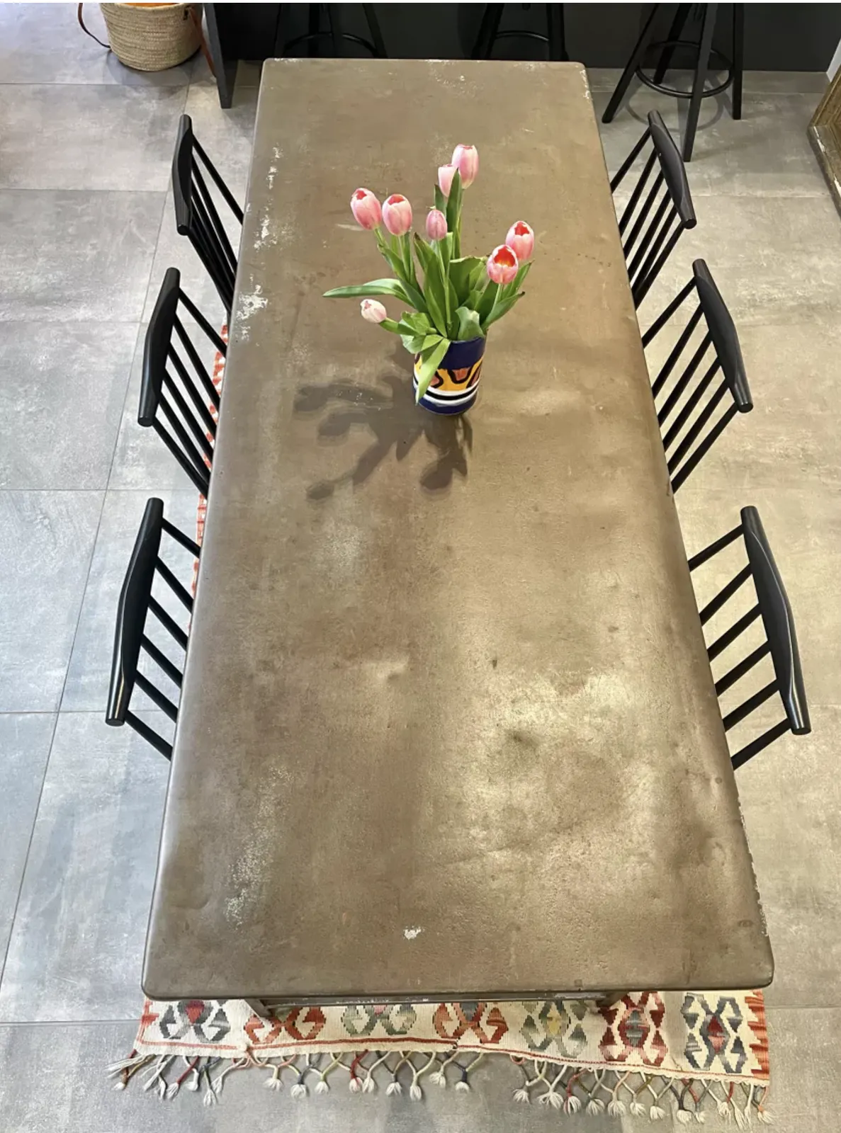 Steel French Military Foldable Table From Ww2 photo furniture