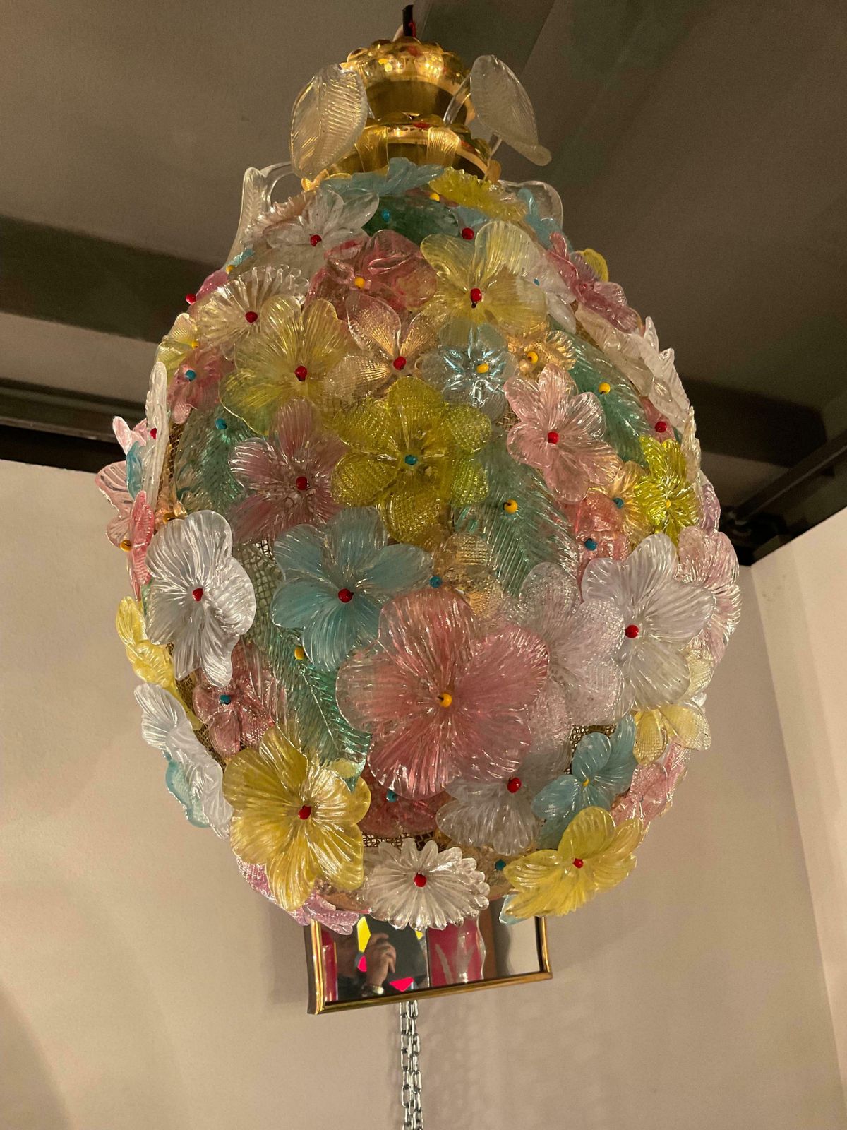 20th Century, Seguso, Murano Glass Chandelier photo 5273.0