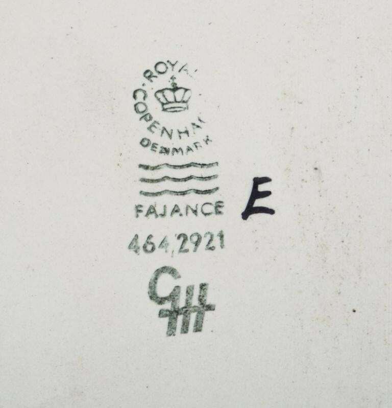 Aluminia And Royal Copenhagen, Tenera Faience. Eight Tiles. Approx. 1960s/70s photo 246.0