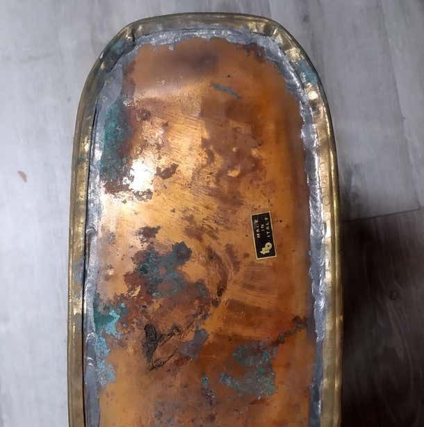 1970s Italy Artistic Umbrella Stand By Tommaso Barbi For Bottega Gadda Milan photo vinterior