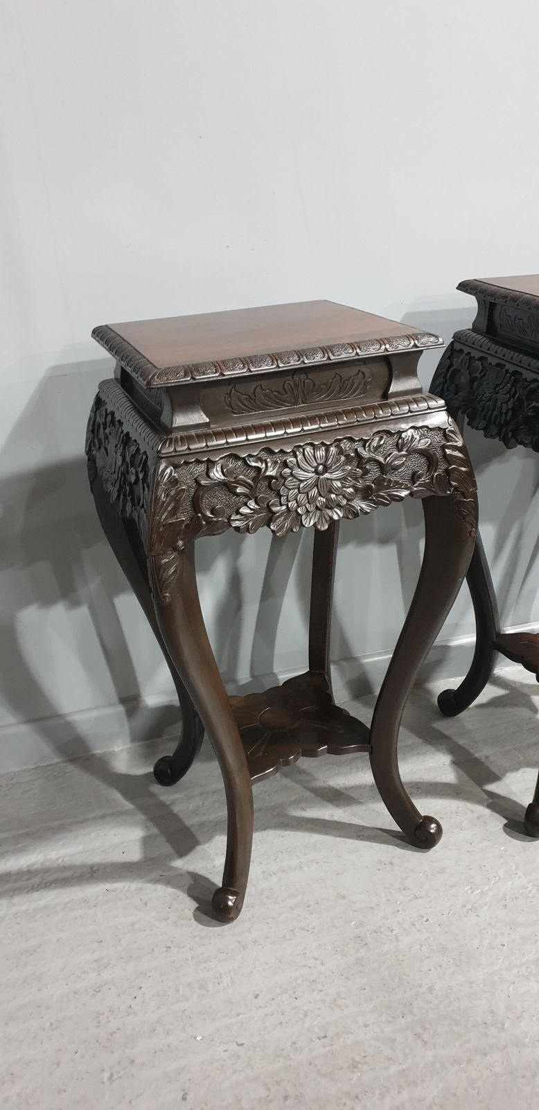 Top Quality Pair Oriental  Jardinere Stands photo 995.0