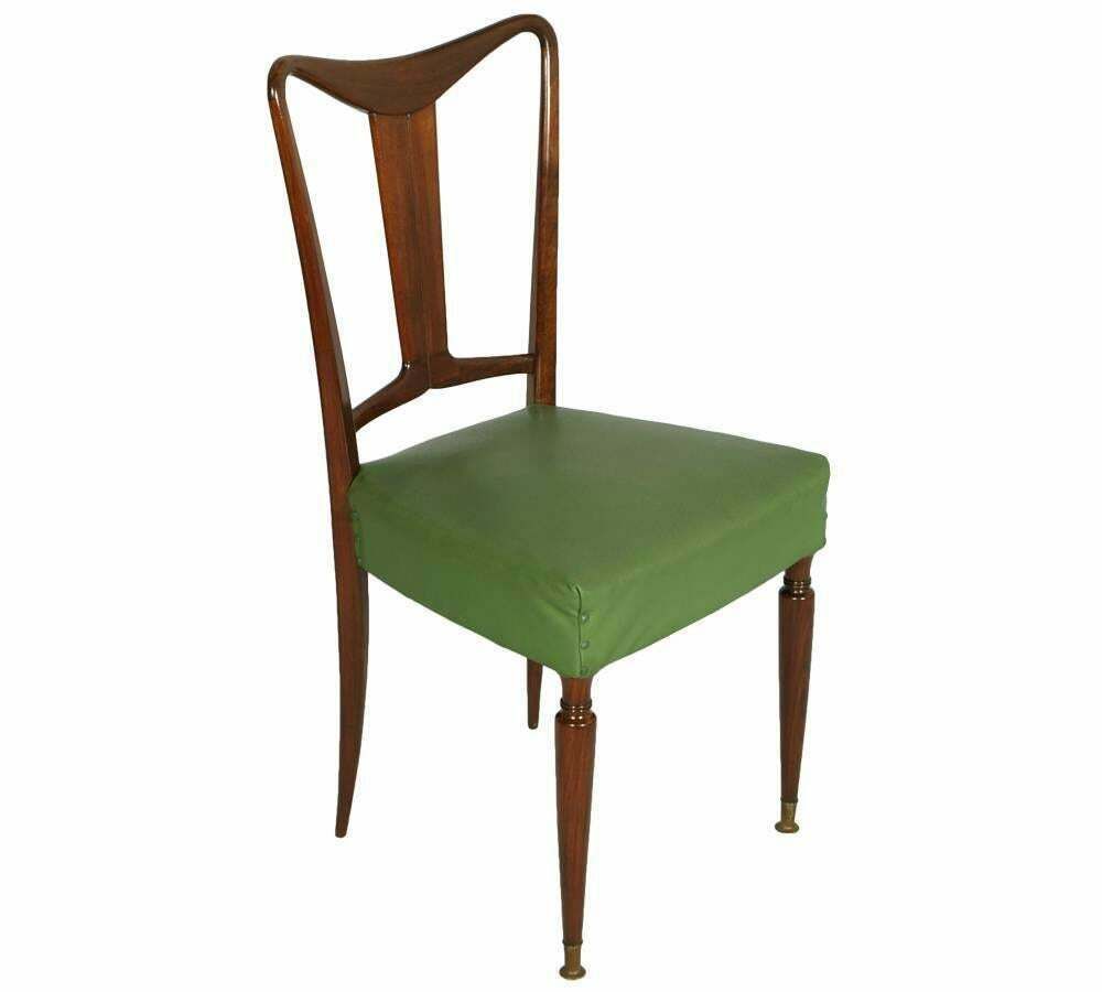 photo furniture Midcentury Dining Room Table And Chairs Mahogany By Palazzi Dell'arte Cantù