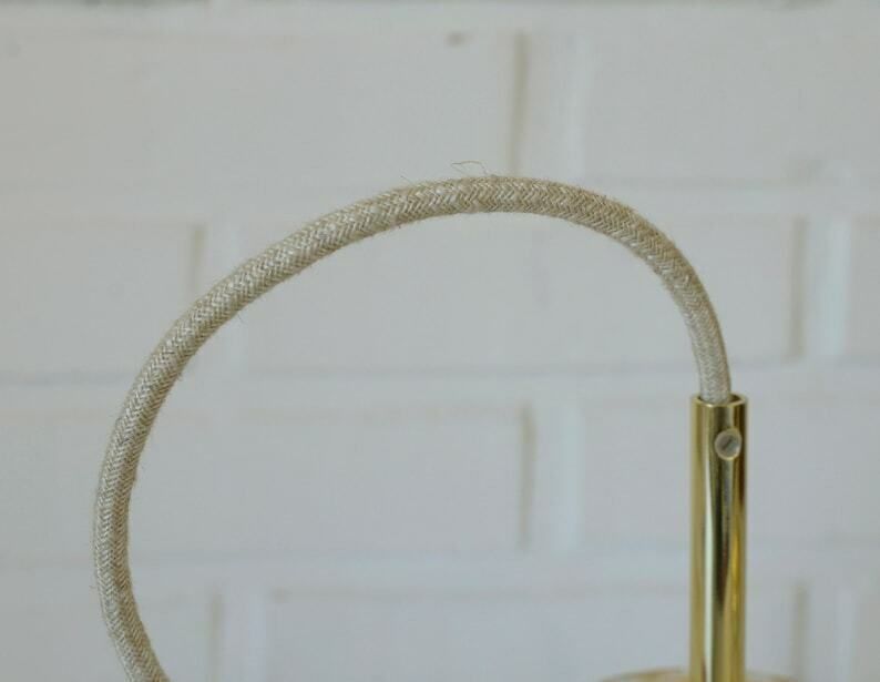 Vintage Pendant Light / Gold Hanging Lamp / Redesign Cascade Ceiling Light / Mid Century Modern / Light Fixture photo vintage