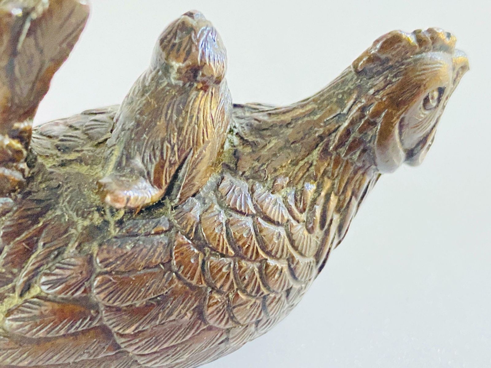 Set Of 3 Animals Sculptures Bronze France 1900 photo furniture