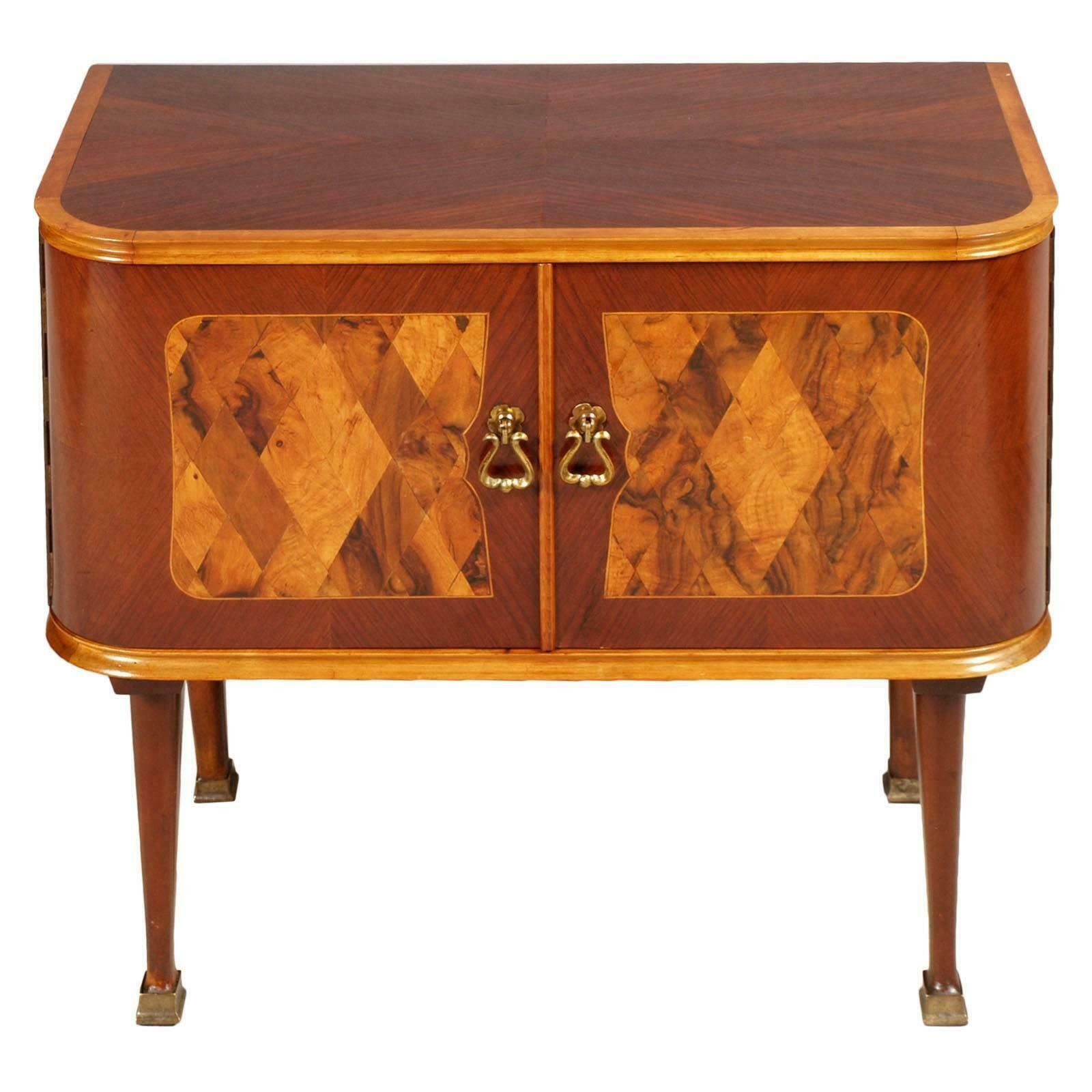 Midcentury Nightstand Paolo Buffa Attributed For Esposizione Mobili Cantù photo furniture