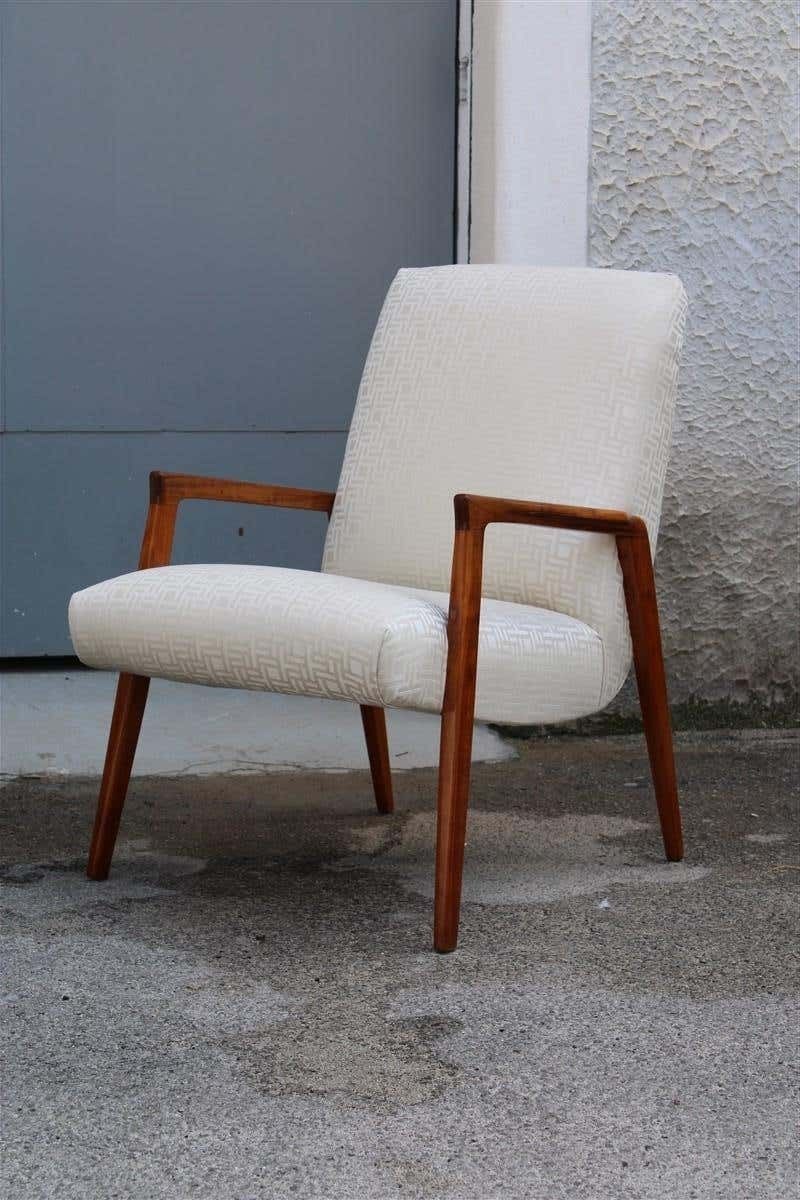 Living Room Sets Midcentury Design Cherry Wood Minimal Made In Italy, 1950s photo for sale