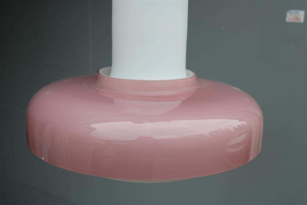 Chandelier Italian Murano Art Glass Vistosi, 1950s photo Lighting