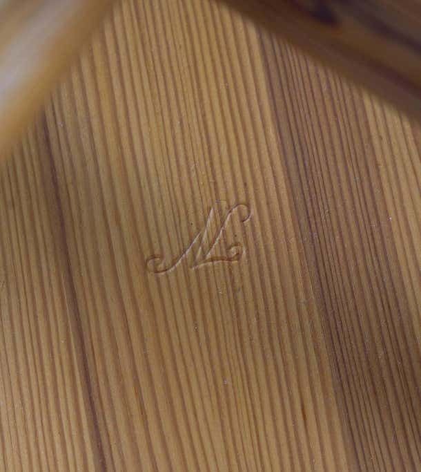 photo for sale Set Of Five Swedish Chairs In Pine By Steneby Hemslöjd