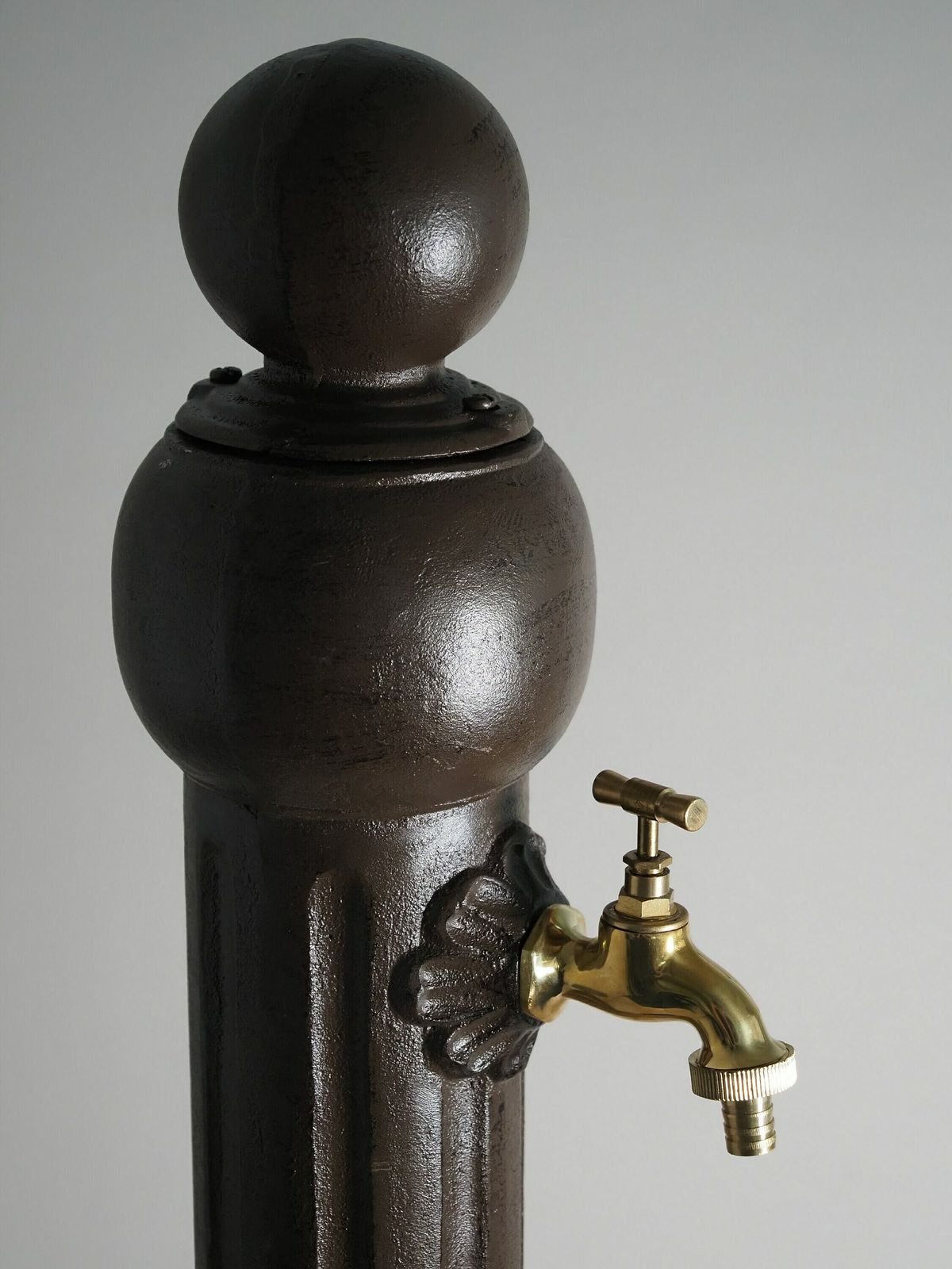 Water Column Water Pump Cast Iron Garden Fountain Rustic Antique H.97 Cm photo 322.0