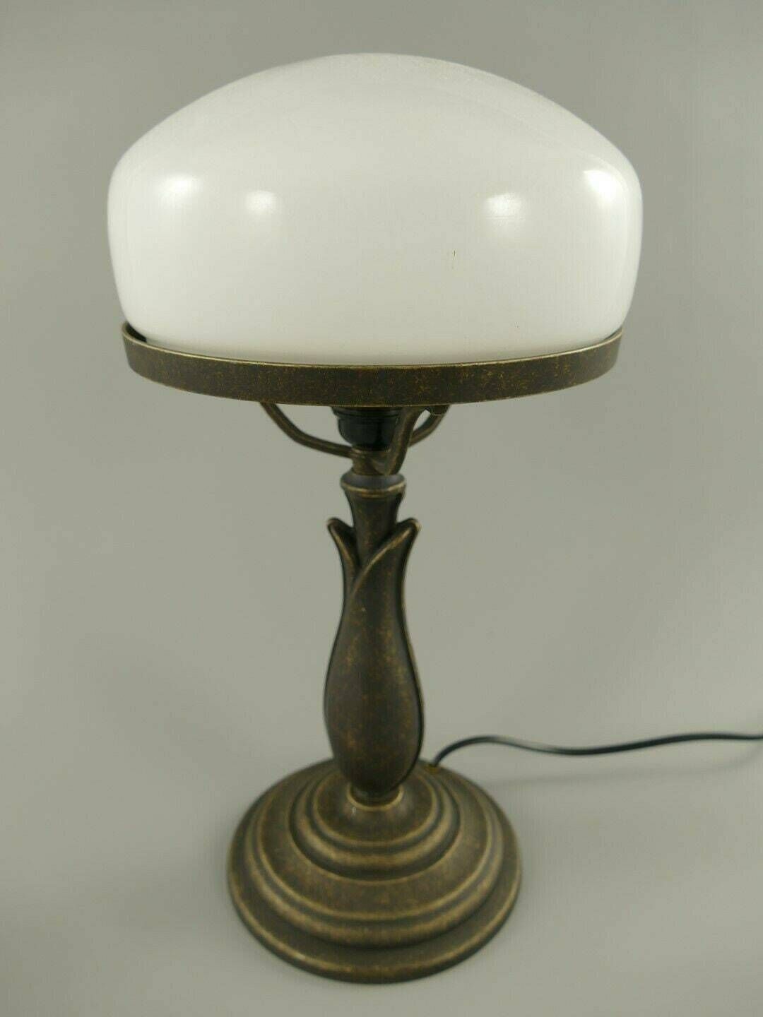 Banker Lamp, Adjustable Height, Vintage, Art Deco Lamp, Desk Lamp, For Office photo Lighting