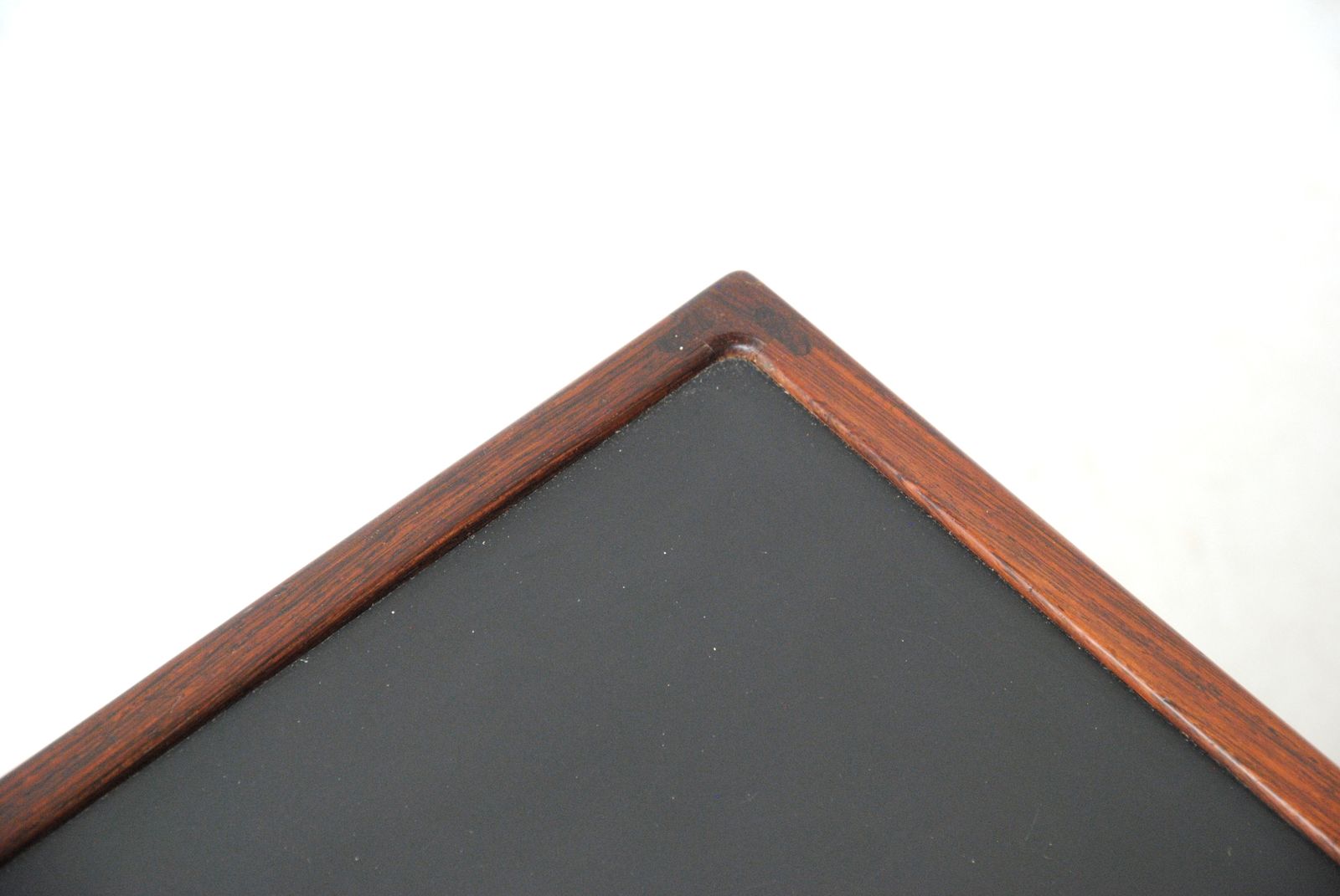 Danish Kurt Ostervig Fully Restored Rosewood Side Table By Jason Mobler 1960's photo vinterior