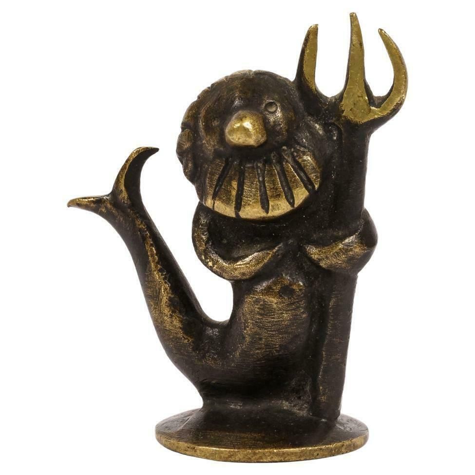 Walter Bosse Figurine Shows The Neptune Sea God, Circa 1950s ''Marked On Bottom''