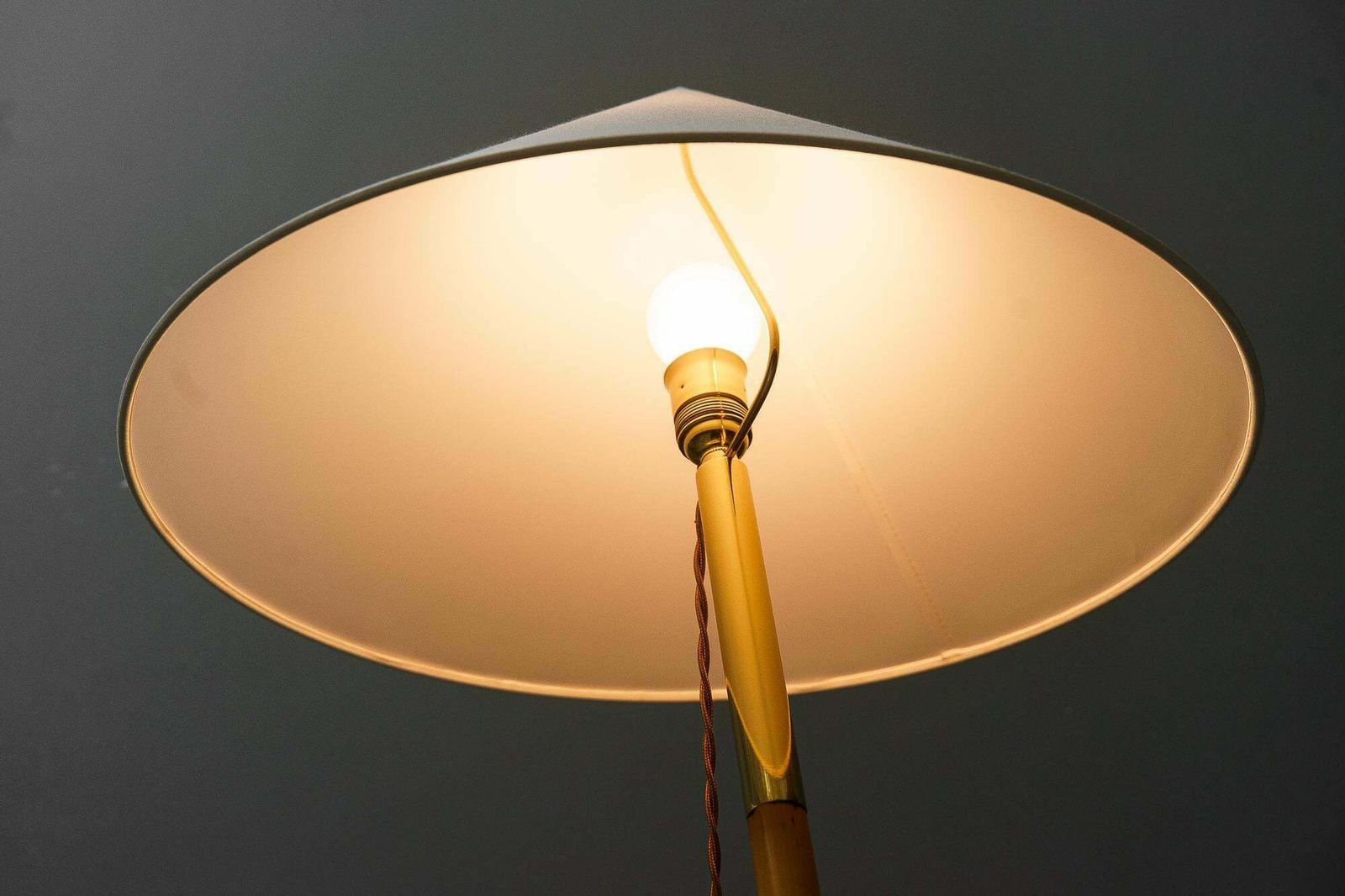 Two Rupert Nikoll Floor Lamps Vienna Around 1950s photo 6668.0