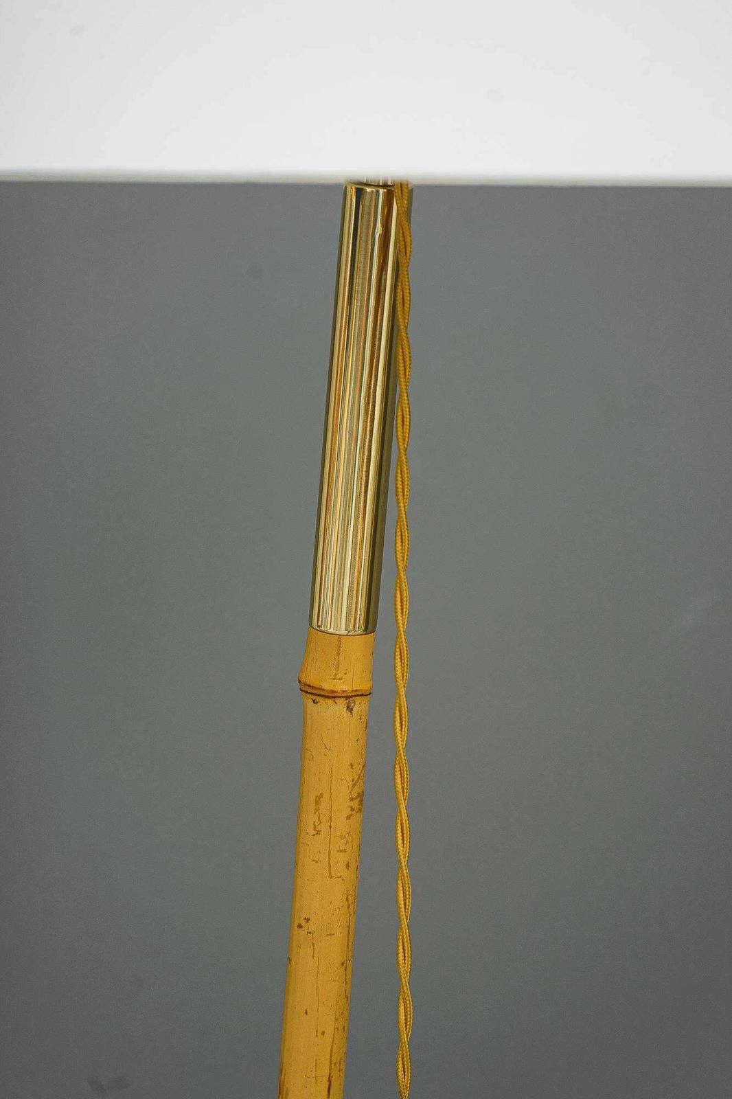 6668.0 Two Rupert Nikoll Floor Lamps Vienna Around 1950s photo