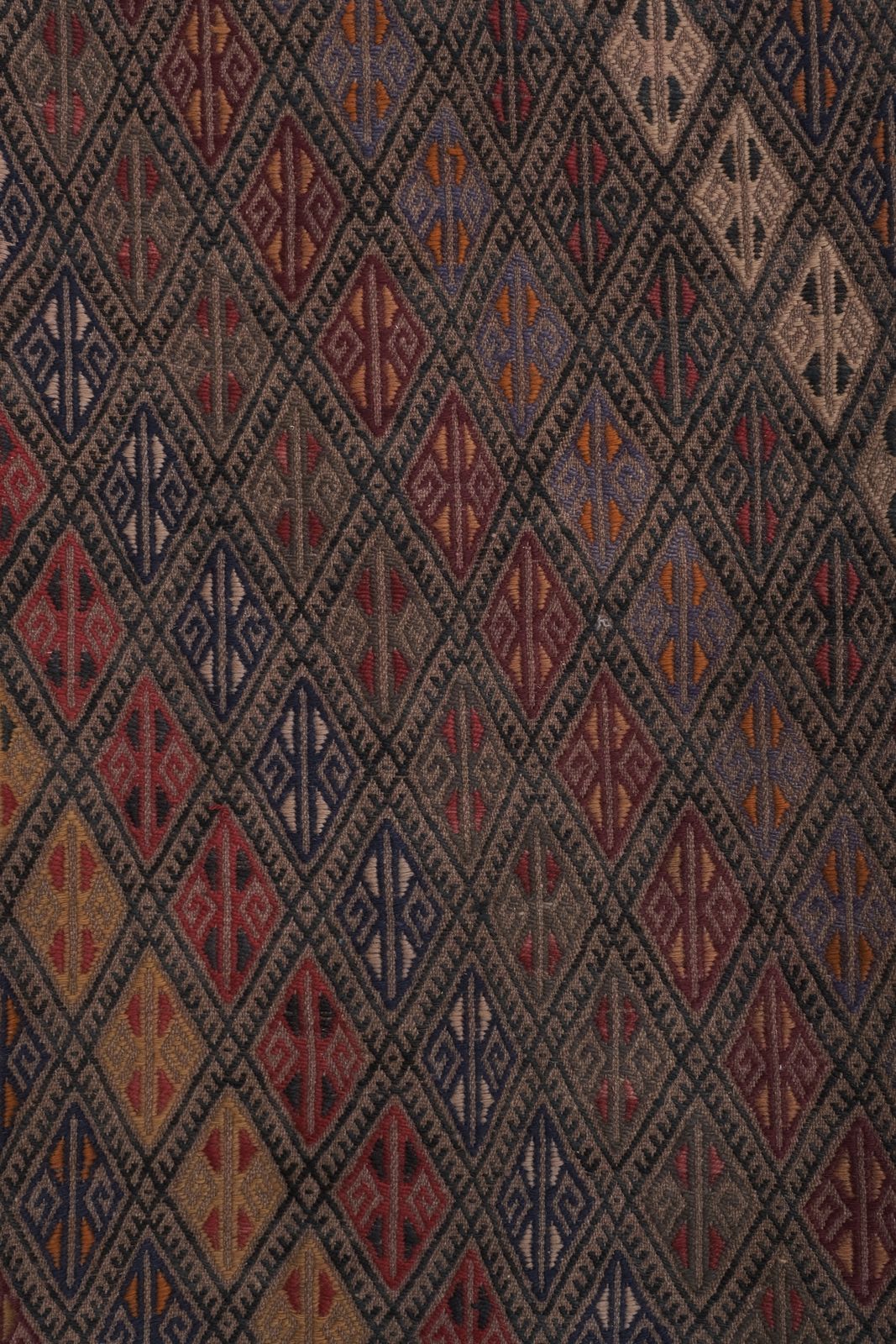 Mid Century Jajim Turkish Kilim Rug 2'2'' X 14' photo for sale