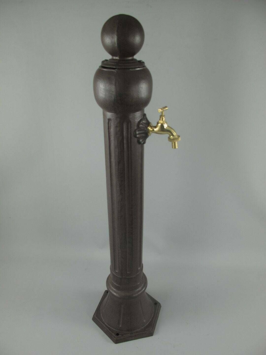 Water Column Water Pump Cast Iron Garden Fountain Rustic Antique