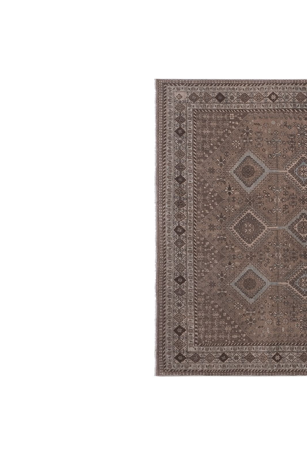 Early 20th Century Caucasian Wool Rug 6'7'' X 9'11'' photo vintage