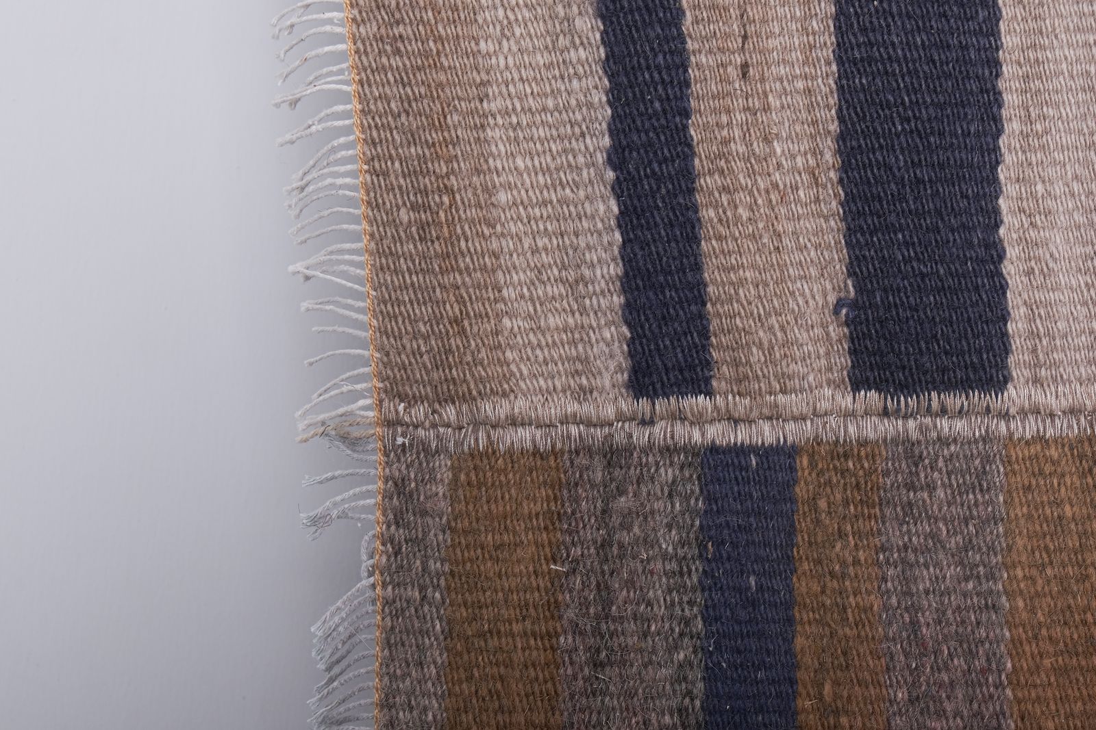 Vintage Oversize Striped Turkish Kilim Rug 8'11'' X 10'9'' photo Textiles