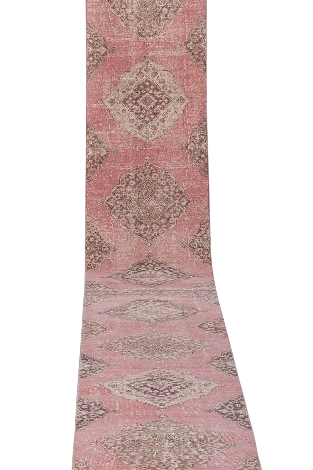 Vintage Turkish Oushak Runner With Eclectic Mediterranean Style Long Runner photo furniture
