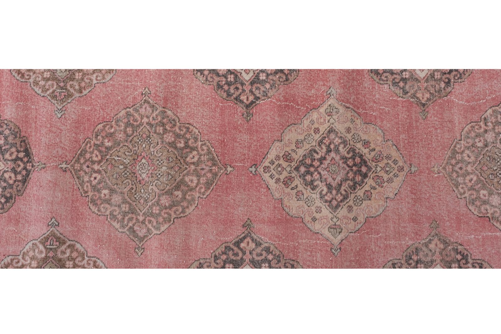 Vintage Turkish Oushak Runner With Eclectic Mediterranean Style Long Runner photo for sale