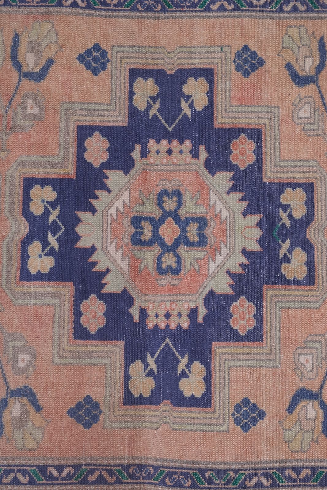 Vintage Coral Paradise Caucasian Rug 4'9'' X 8'7'' photo vintage