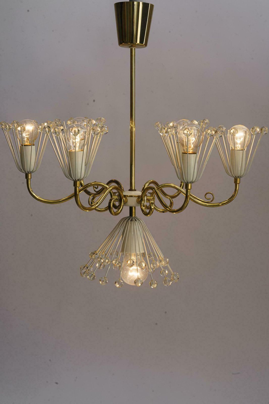 photo furniture Beautiful Chandelier By Emil Stejnar For Rupert Nikoll Around 1960s