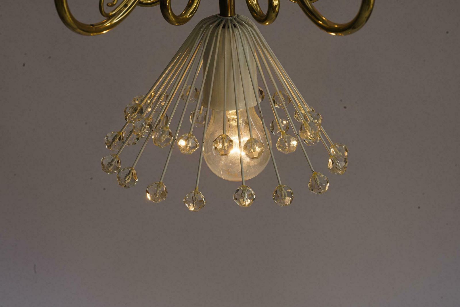 1667.0 Beautiful Chandelier By Emil Stejnar For Rupert Nikoll Around 1960s photo