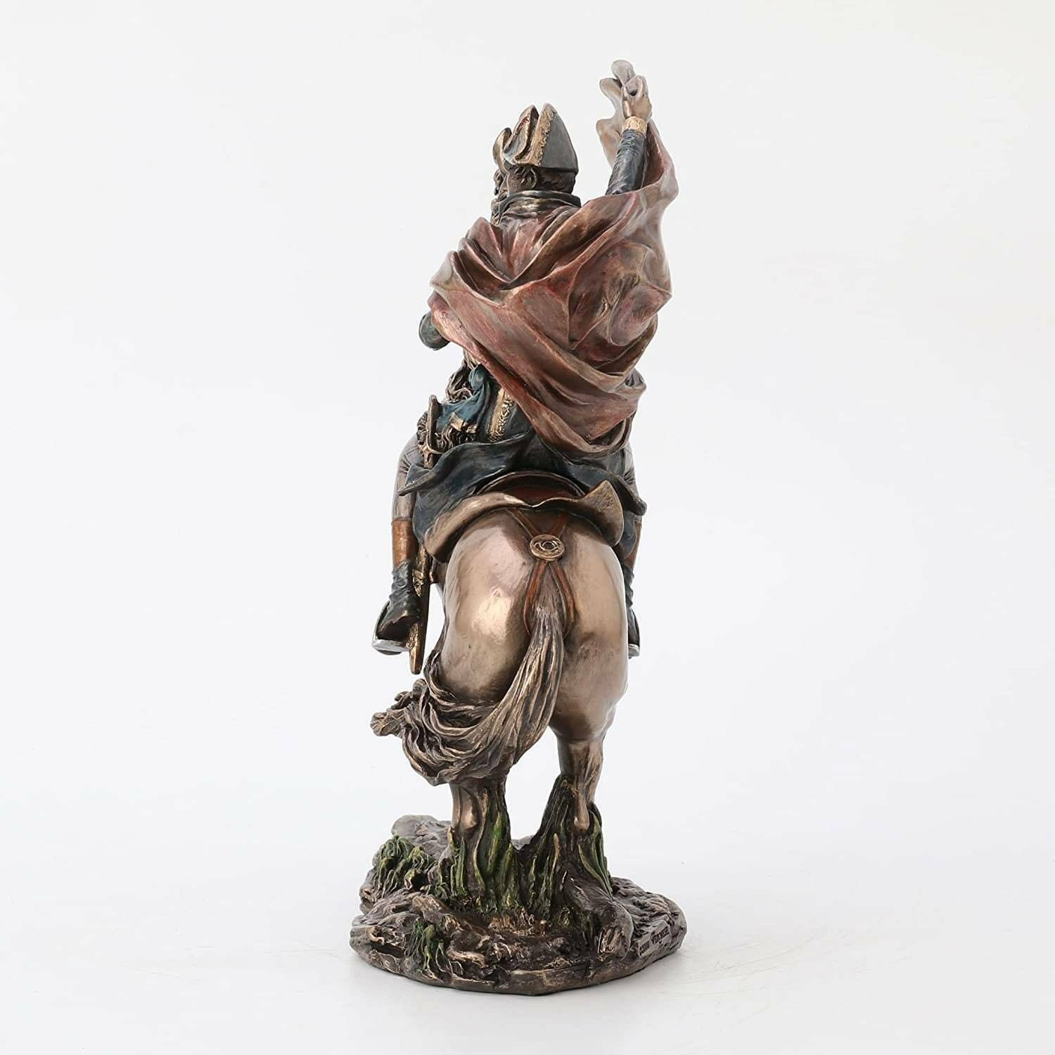 Napoleon Bonaparte Figure Antique Equestrian Figure Horse Statue Horse Sculpture Veronese photo for sale