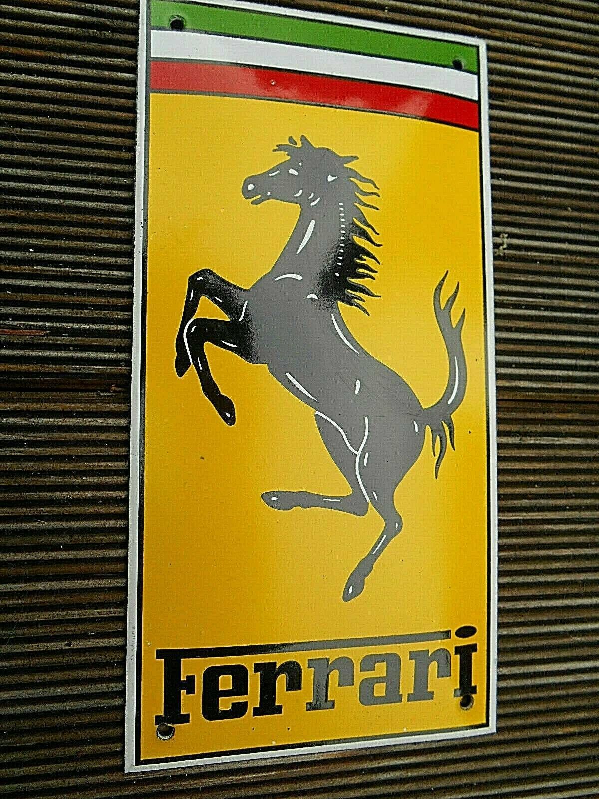 Ferrari Logo Email Sign Advertising Sign photo for sale