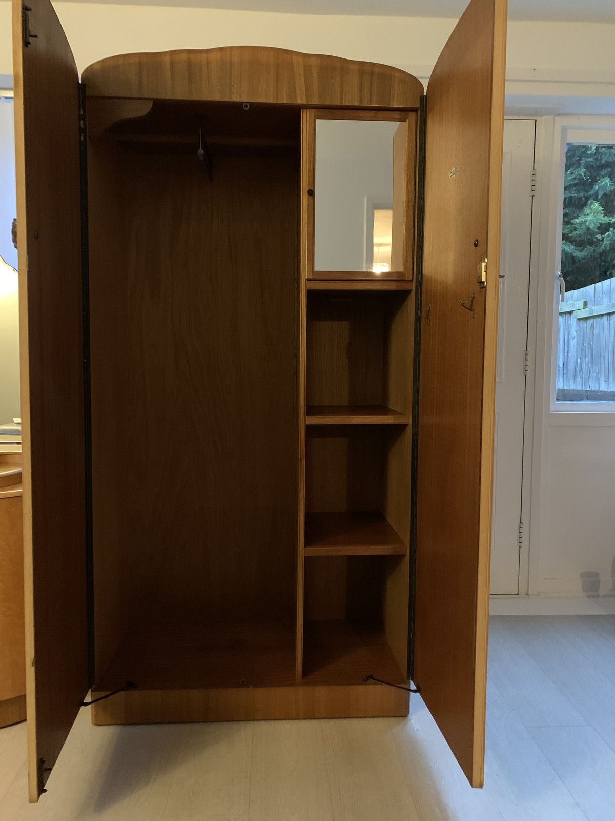1960s Art Deco Gentleman’s Wardrobe photo for sale