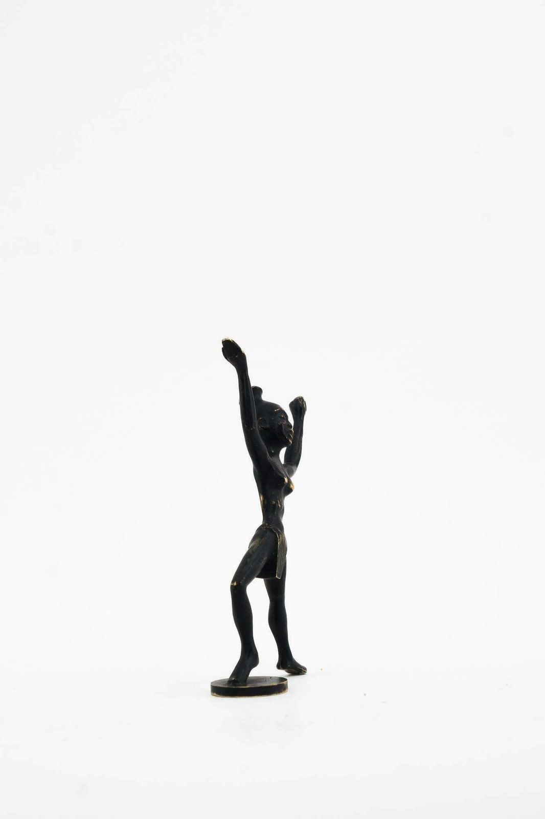photo furniture Small Dancing African Women Figurine By Richard Rohac Vienna Around 1950s
