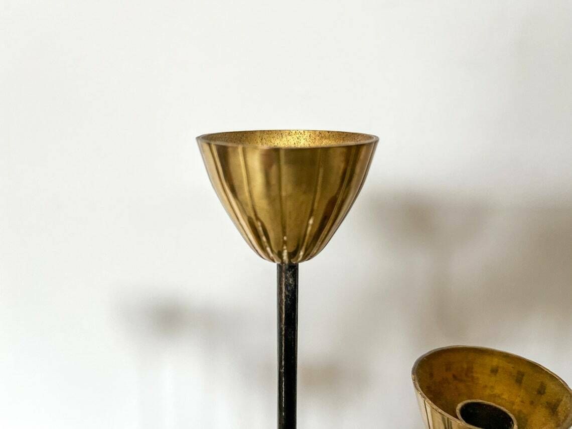 Candlestick By Swedish Modernist Designer Gunnar Ander For Ystad Metall photo Home Decor