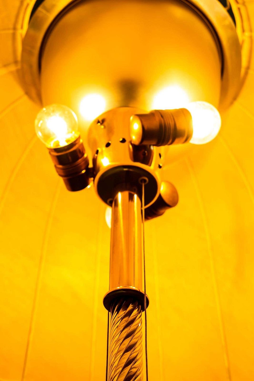photo vintage Floor Lamp ''Glasschaft'' ''Engl. ''Glass Rod'', No. 2134 By J.T. Kalmar, 1960s