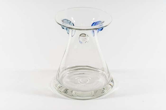 Murano Glass Vase Italian Around 1970s photo Home Decor