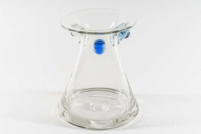 Murano Glass Vase Italian Around 1970s photo buy