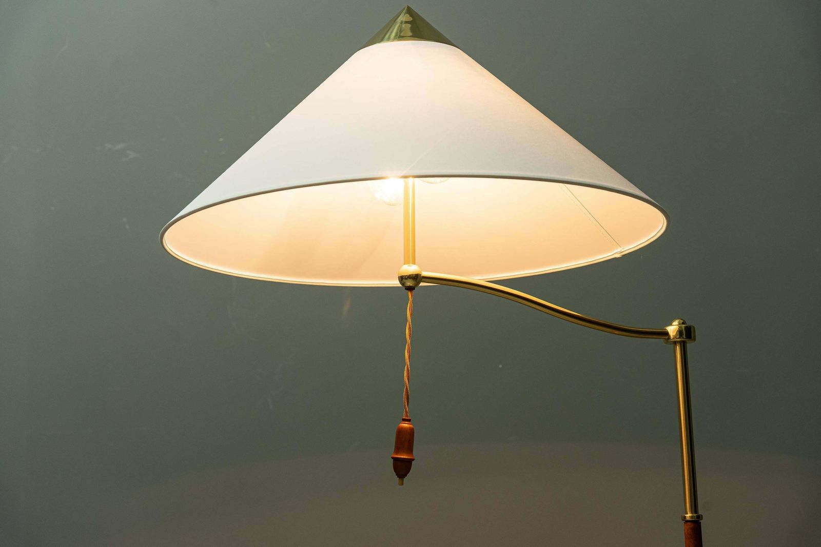 photo vinterior Rare Floor Lamp By Josef Frank For J.T.Kalmar Around 1950s