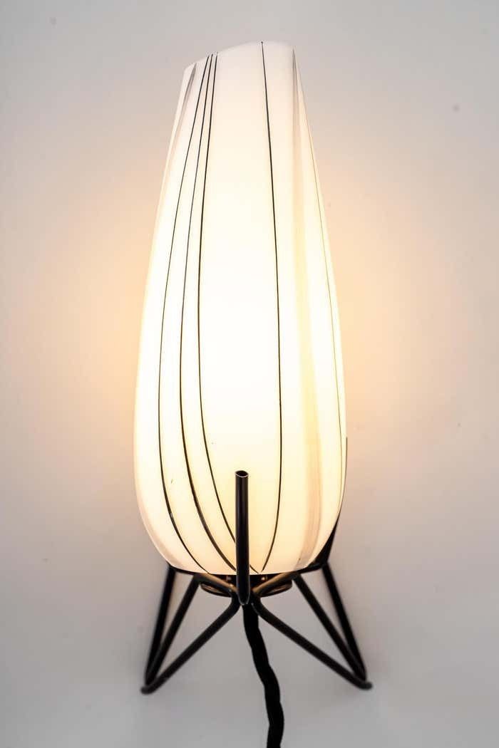 Lighting Two Wall Lamps With Original Glass Shades Vienna Around 1960s photo