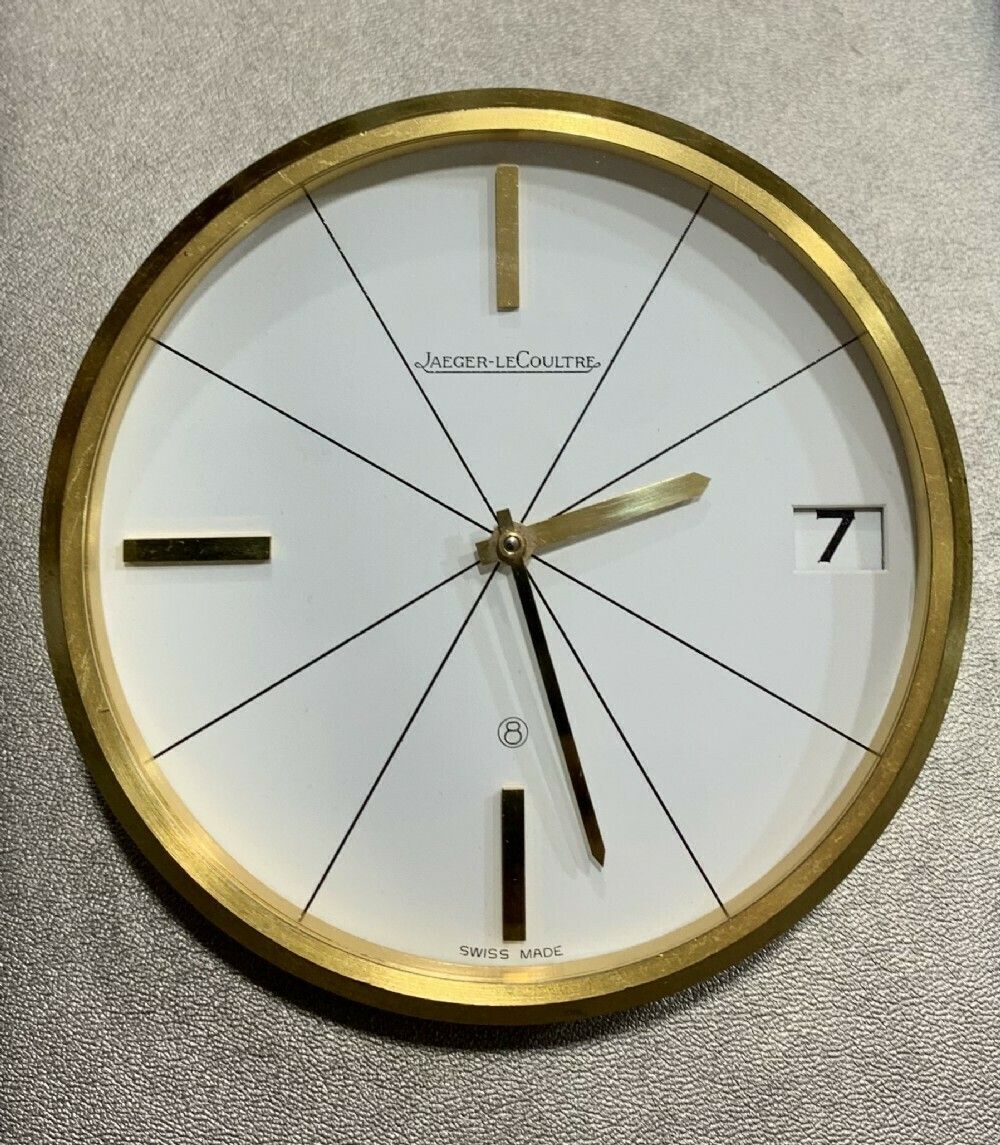 Jaeger Lecoultre 8 Day Desk Clock