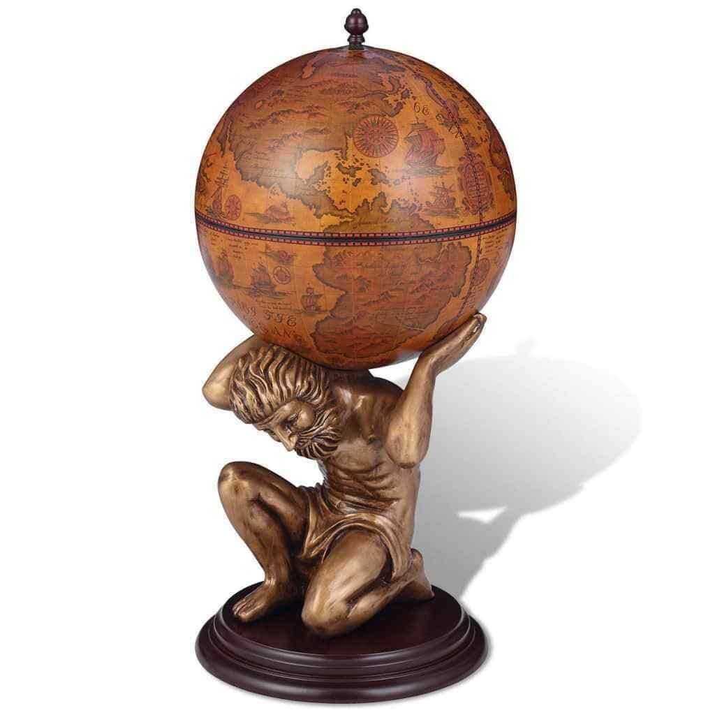 Globus Bar Home Bar World Globe Cocktail Bar Deco Bar Wine Table Bar 42×42×85cm