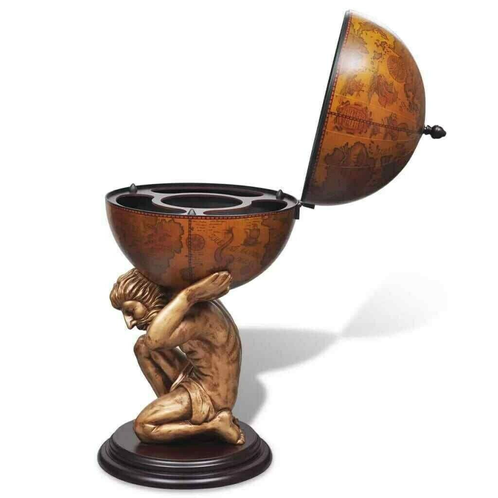 Globus Bar Home Bar World Globe Cocktail Bar Deco Bar Wine Table Bar 42×42×85cm photo 516.0