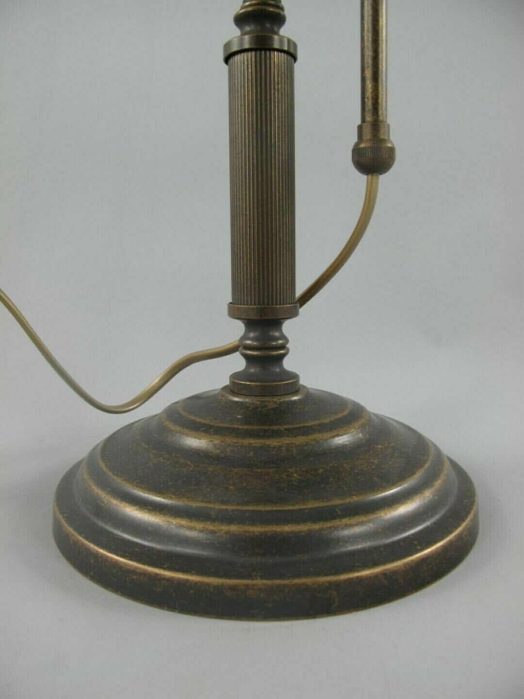 Banker Lamp, Adjustable Height, Vintage, Art Deco Lamp, Desk Lamp, For Office photo furniture