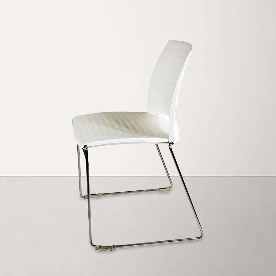 149.0 Frovi: Sand Stacking Chair   Refurbished photo