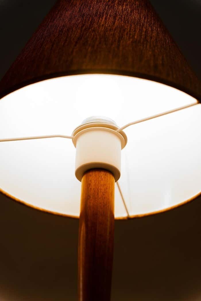 1928.0 2 Rupert Nikoll Wood Table Lamps By Rupert Nikoll, Around 1950s photo